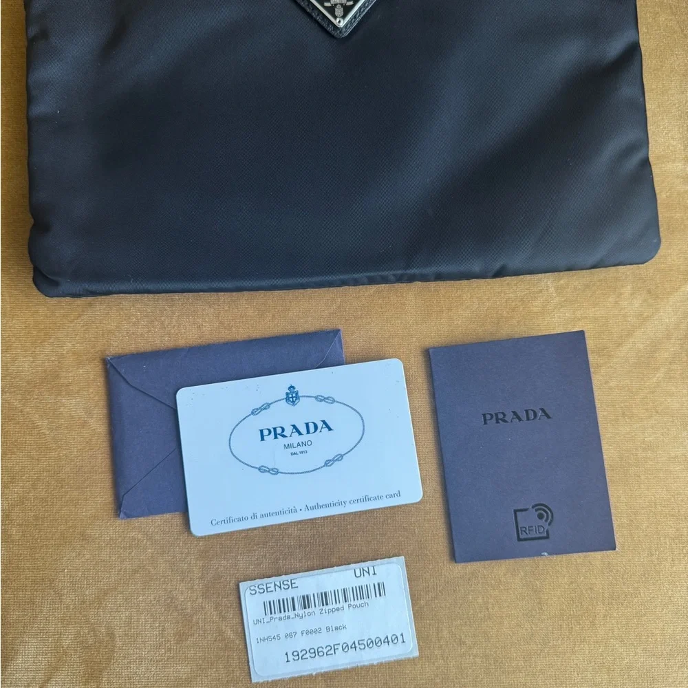 PRADA Nylon Zipper Pouch - Picture 3 of 8